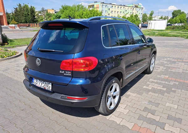 Volkswagen Tiguan cena 54900 przebieg: 279800, rok produkcji 2013 z Bydgoszcz małe 211